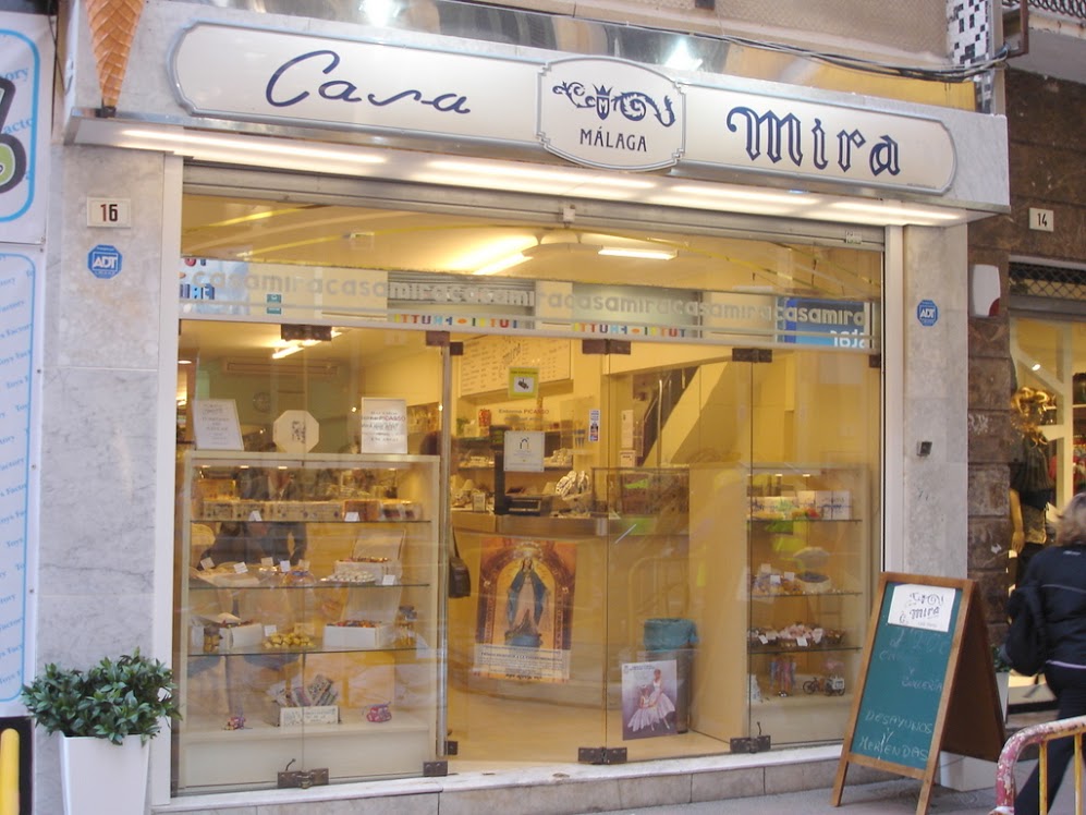 Malaga Airport Taxi Casa Mira Ice Cream Store in Malaga