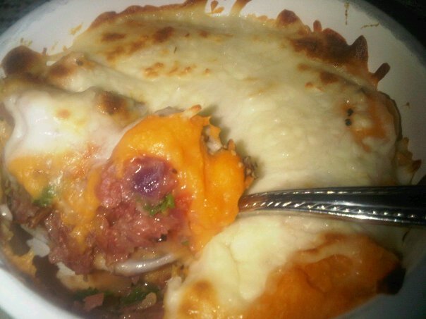 corn beef pie