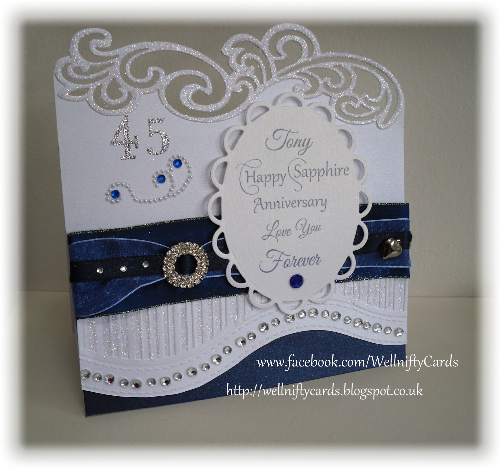 made for my husband on our 45th wedding anniversary