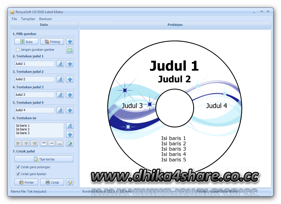 ronyasoft cd dvd label maker review