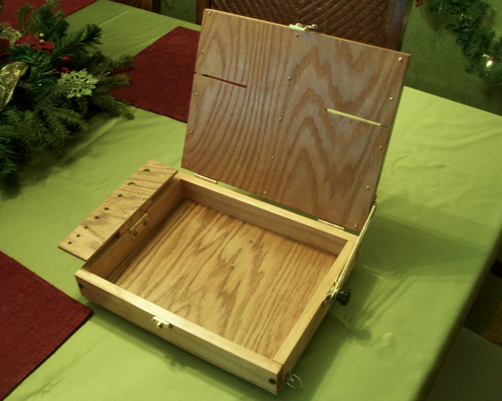 Art, Murals, and Ministry New Homemade Pochade Box