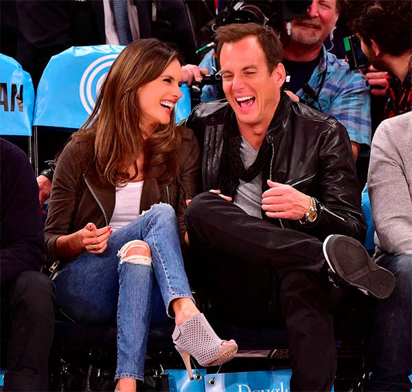 Alessandra Ambrosio y Will Arnet en TMNT 2