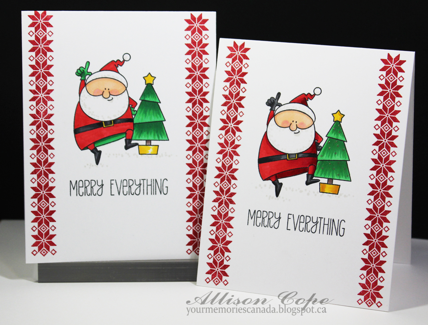 Your Memories With Ally Easy Christmas Cards Episode 1 Merry An Error Occurred