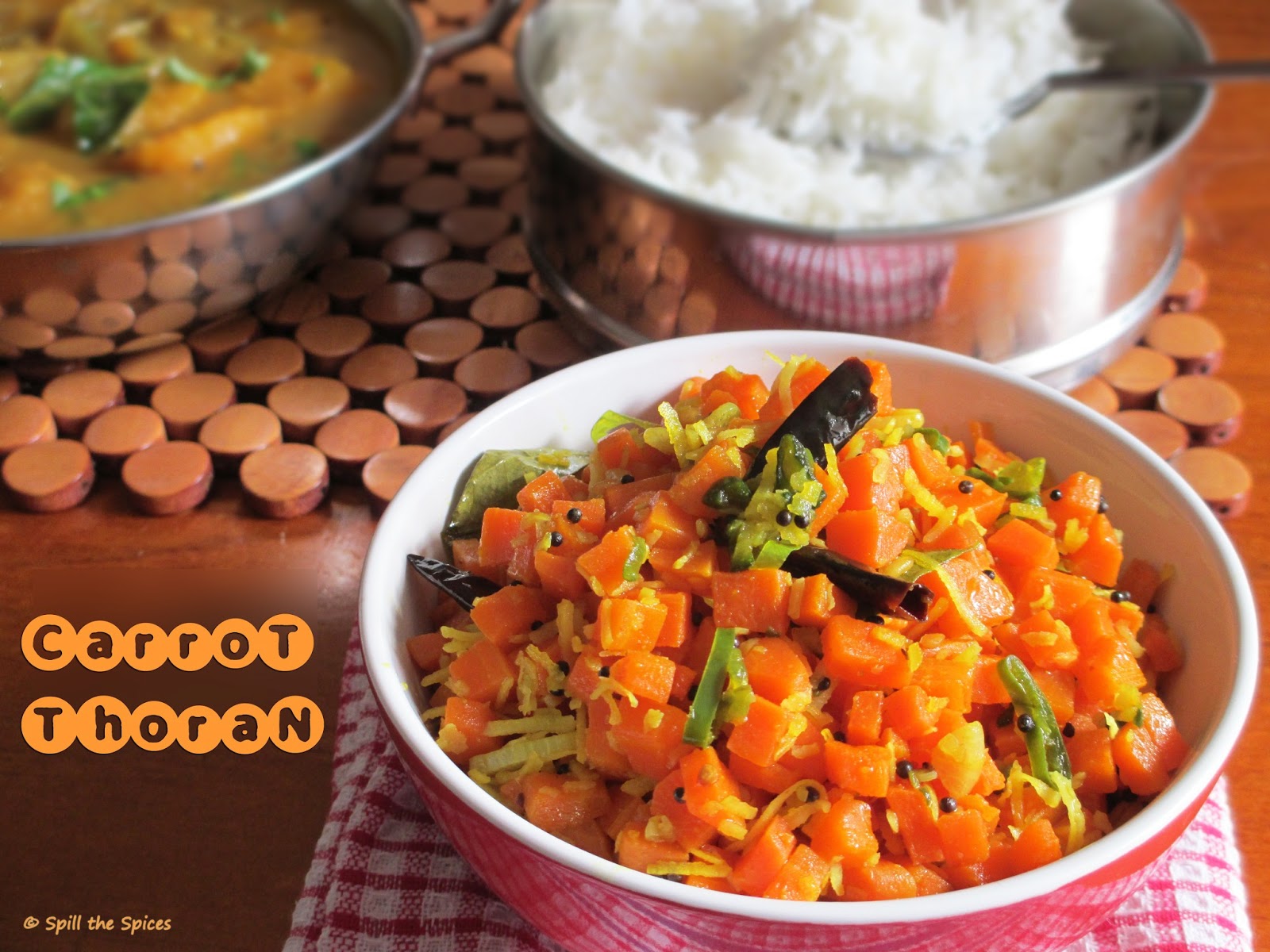 Carrot Thoran Carrot Stir Fry Spill the Spices