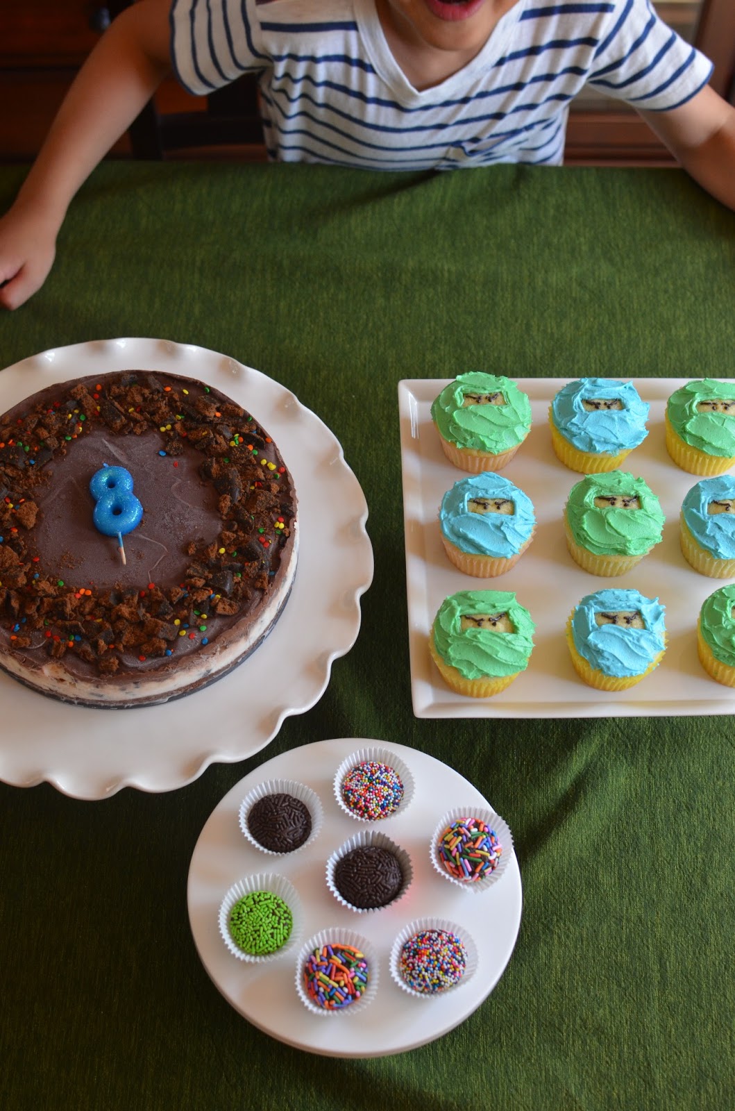 Playing with Flour Birthday bonbons and other treats for my 8year old!