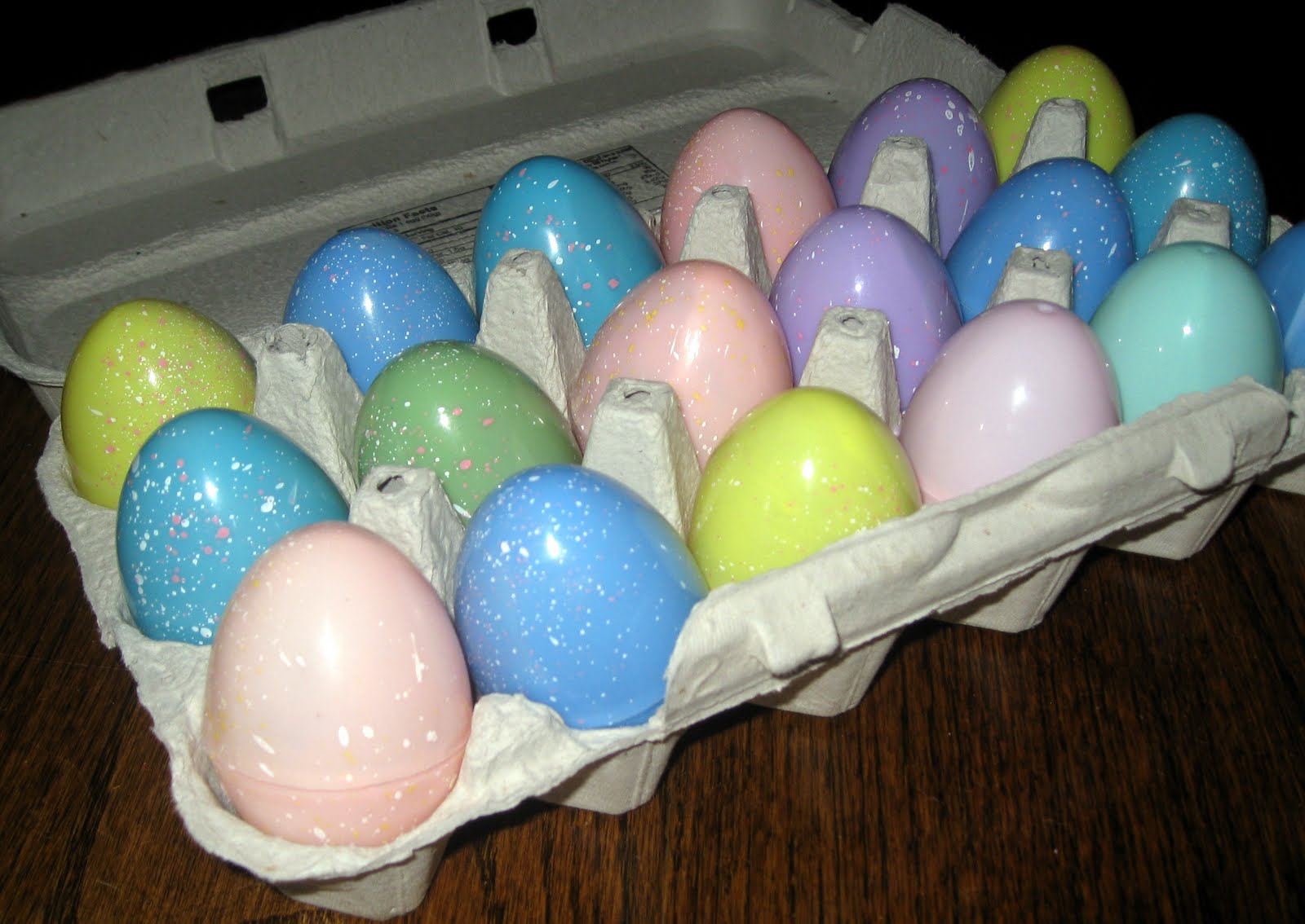 . 2 dozen eggs till easter