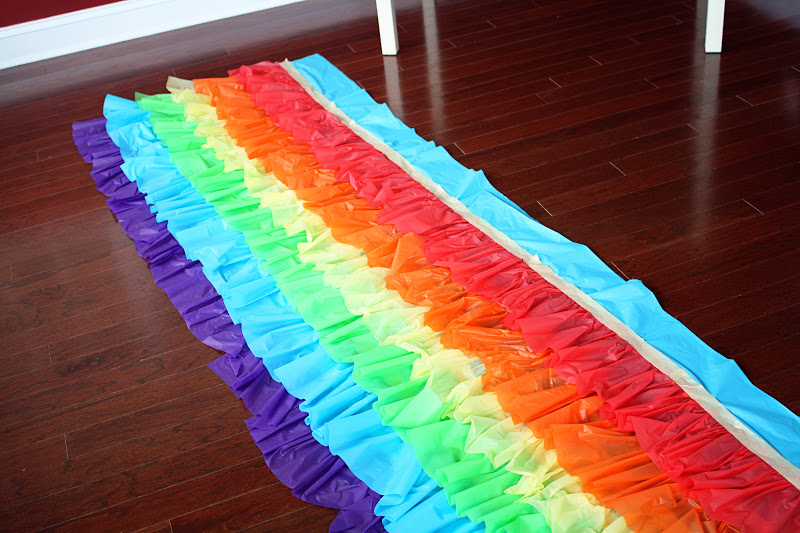 Alayna's Creations Ruffled Tablecloth Tutorial (31 Days Day 15)