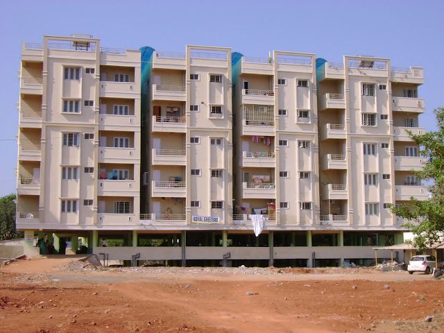 Our abode, Royal Shelters, with 55 flats facing National Highway,- NH-16. Royal Shelters has Function Hall with an area of 7000 sft