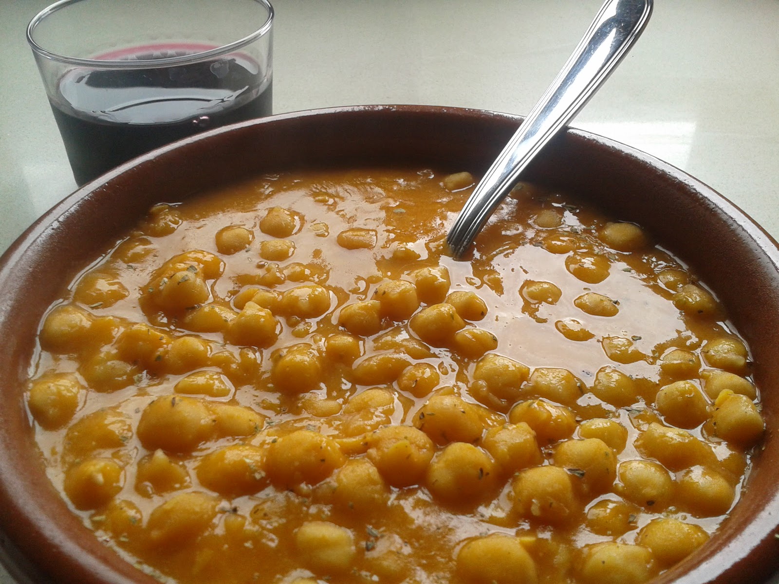 Guiso de Garbanzos con Tomate. Cocina A Buenas Horas
