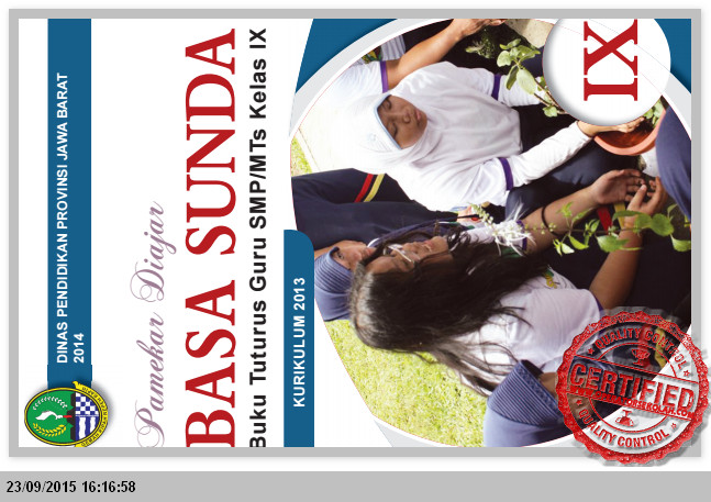 Unduh BUKU PETUNJUK GURU BAHASA SUNDA SMP KELAS 9 Unduh BUKU PETUNJUK GURU BAHASA SUNDA SMP KELAS 9