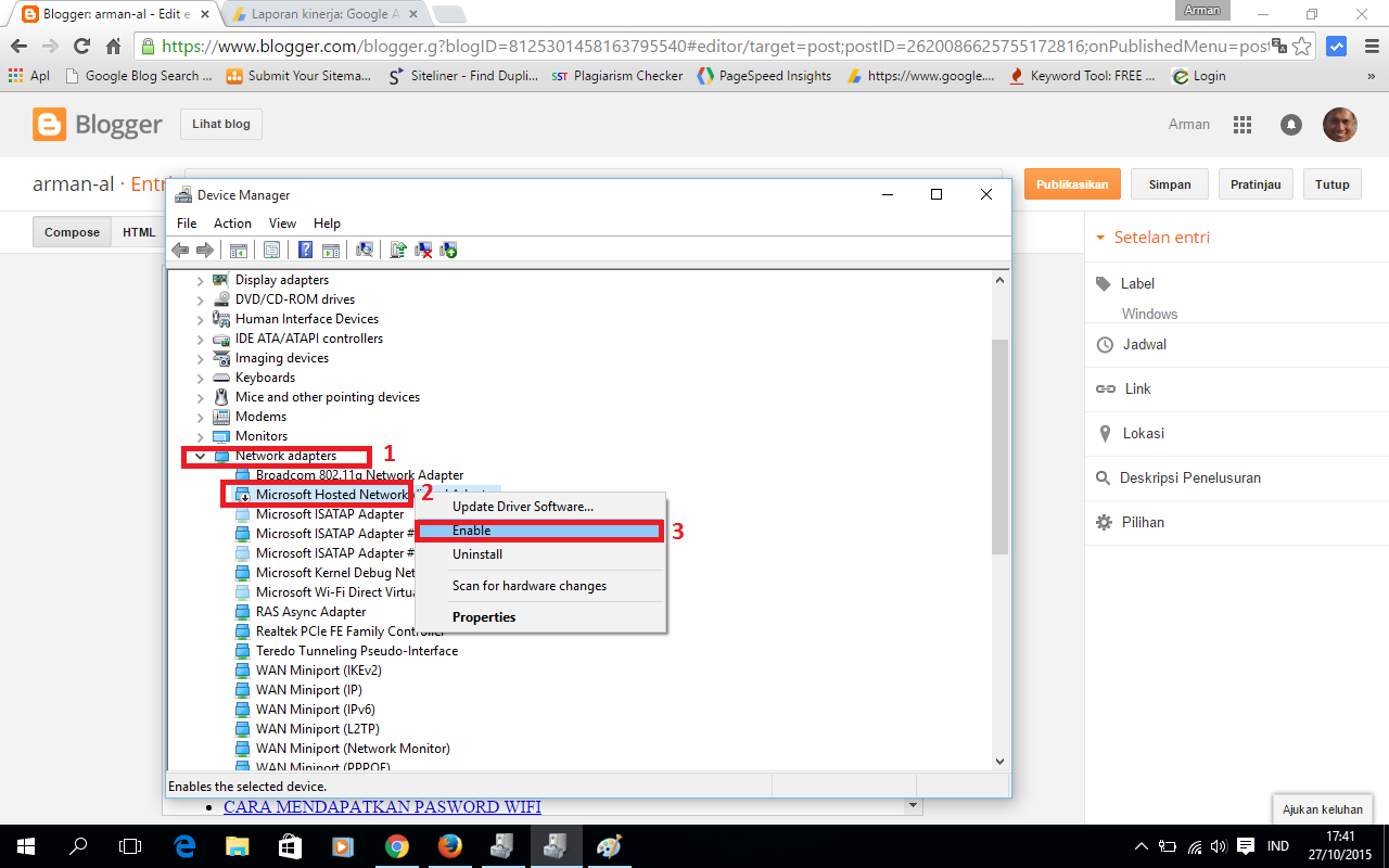 Cara Membuat Virtual Wifi Dengan Cmd | cara membuat wifi dengan cmd windows 10 arman info Cara Membuat Virtual Wifi Dengan Cmd | cara membuat wifi dengan cmd windows 10 arman info