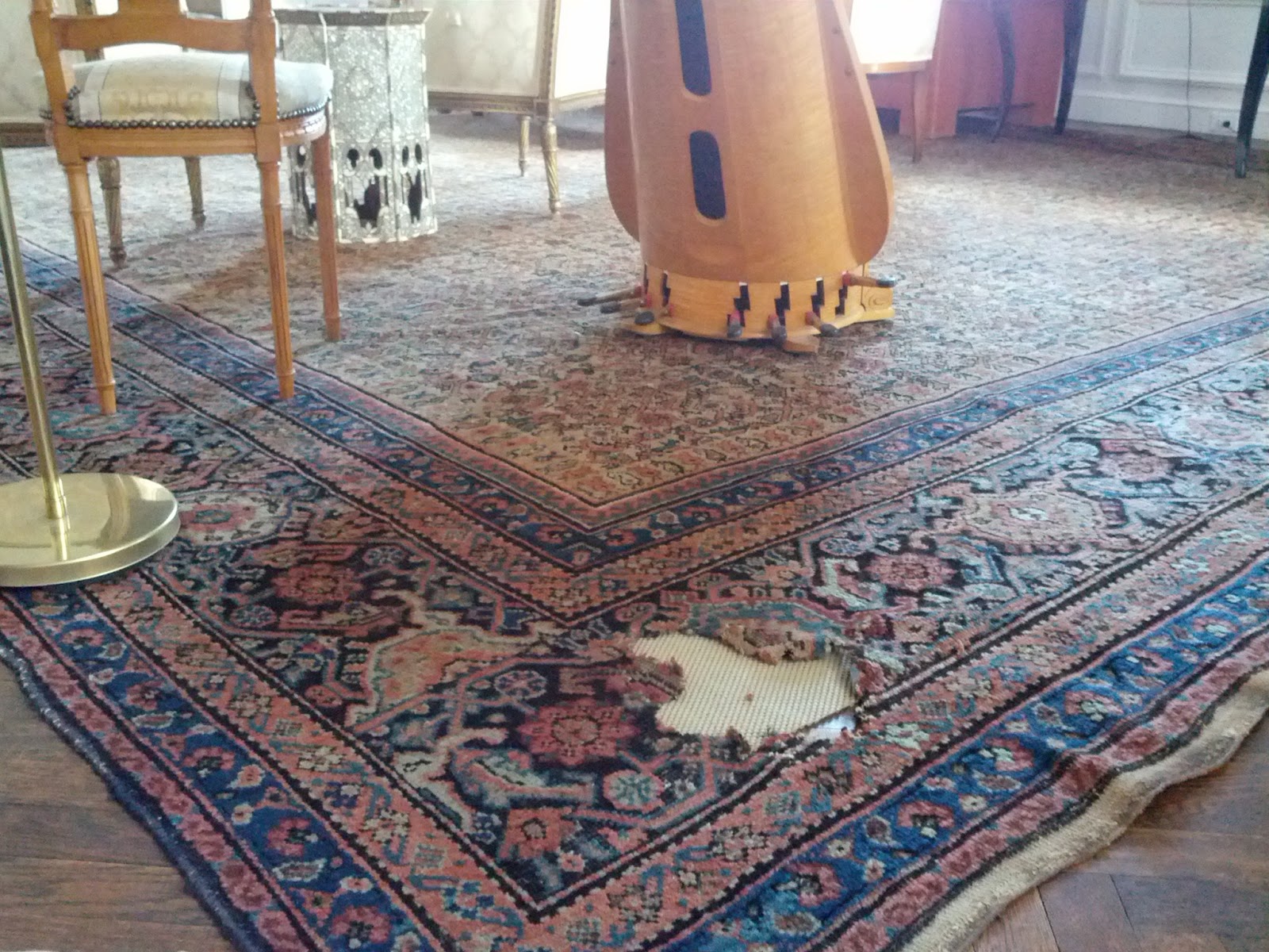 PureGreen Carpet Cleaning Persian Rug Dry Rotted Big Plants / Big