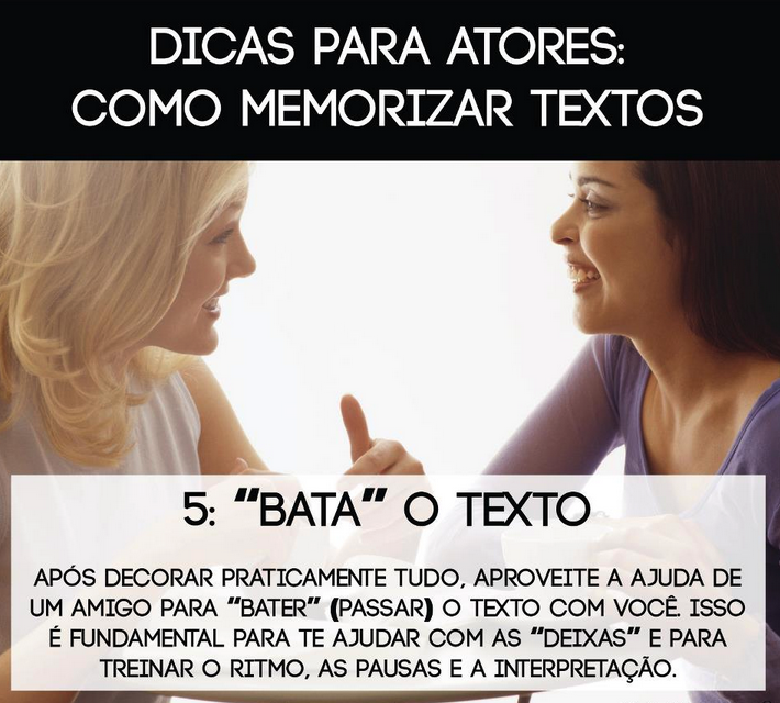 Como decorar textos para apresentacao