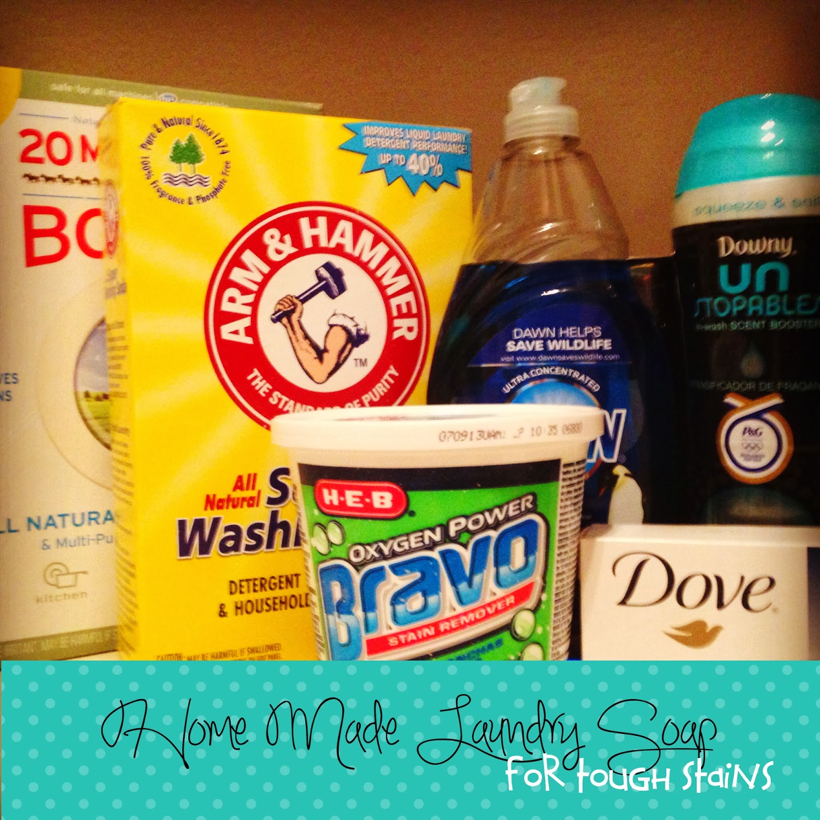 Home Made Laundry Soap for Tough Stains TinTin and Livia