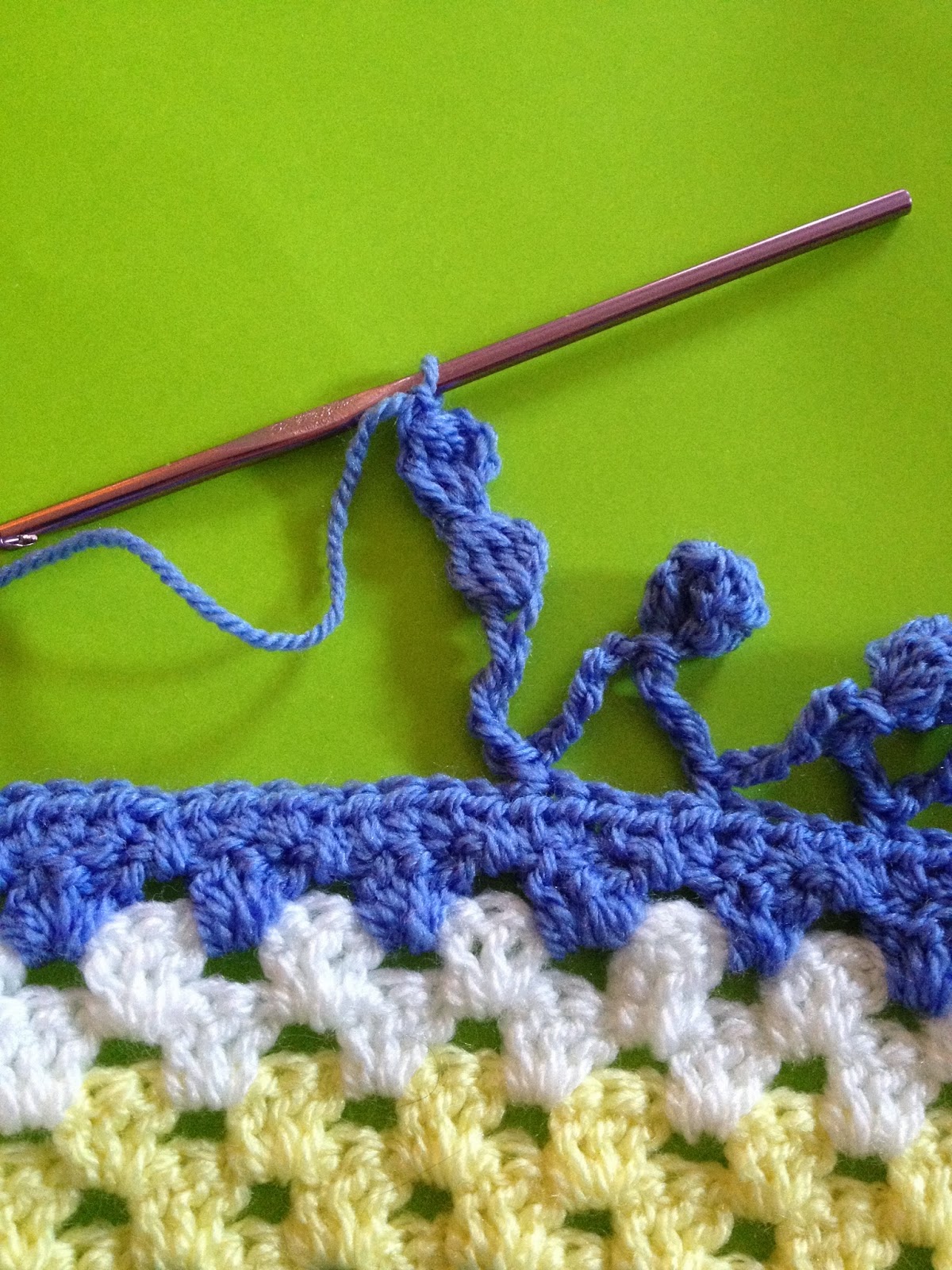 Another Vegetarian Bobble Edge Tutorial