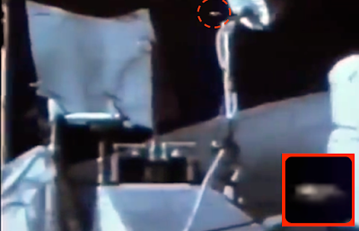 UFO NASA Clear Disc UFO Caught During Apollo 17 Mission, UFO Sightings