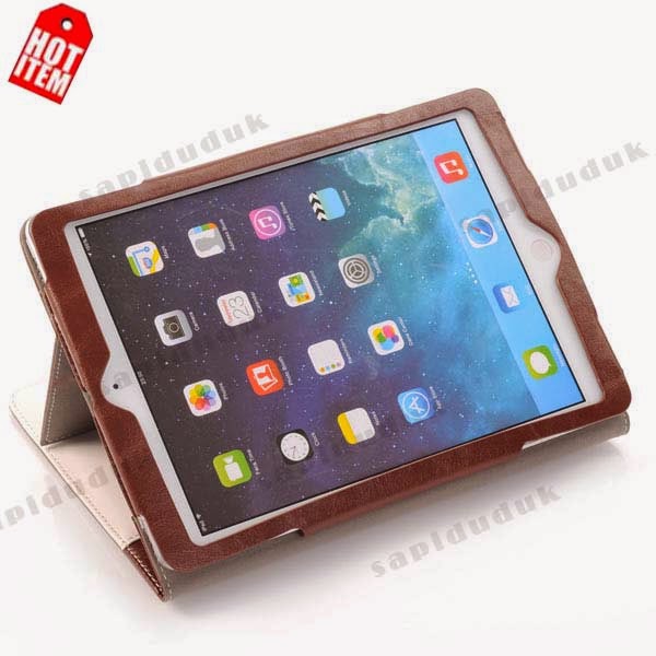 Simple Stand Leather Case for iPad Air