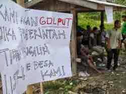 Dua Dusun di NGAWI siap GOLPUT Dua Dusun di NGAWI siap GOLPUT