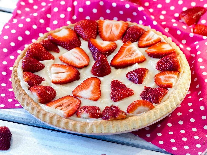 Tarte aux fraises, recette tarte aux fraises, meilleure tarte aux fraises, recette avec fraises