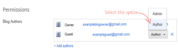 Assign previlege to the new Guest Blogger Assign previlege to the new Guest Blogger