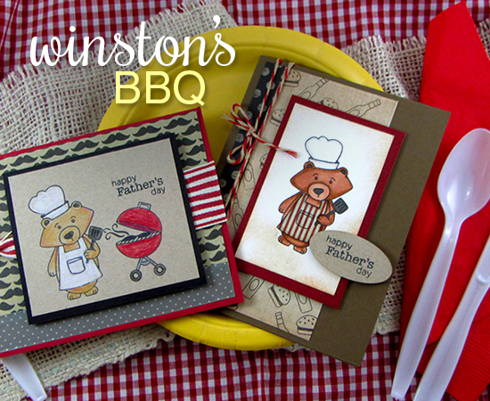 Winston's BBQ | Father's Day Cards |  Newton's Nook Designs