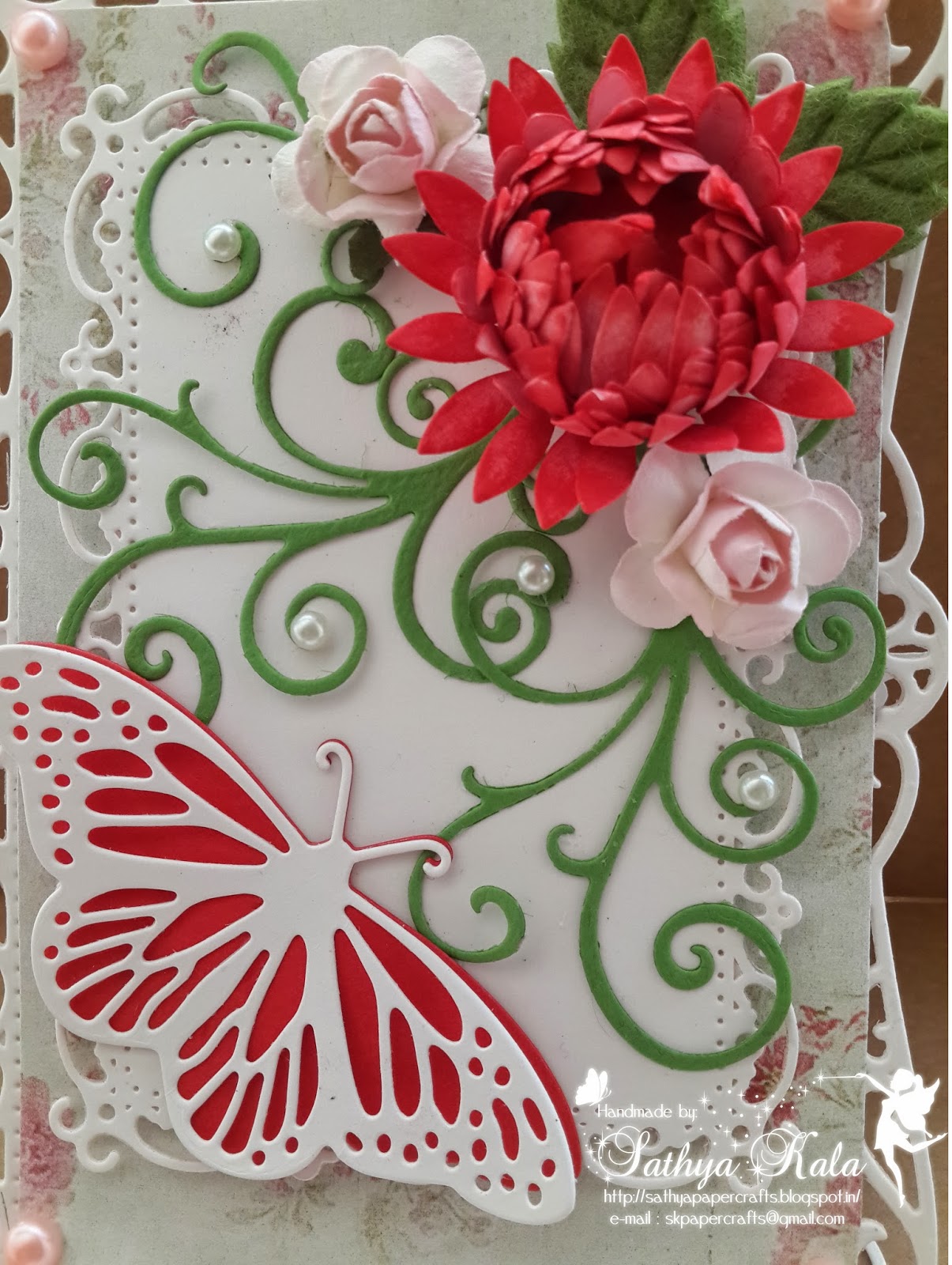 Paperie Expressions Floral Easel Card