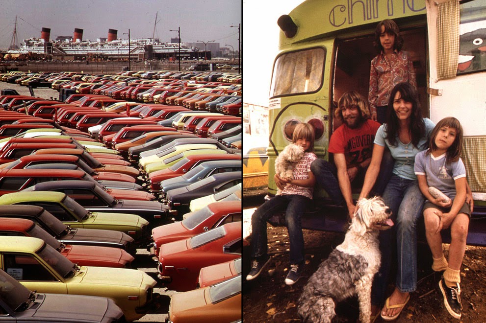 Wonderful Color Photographs Of Life In The American