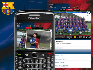 Barcelona Theme for BlackBerry