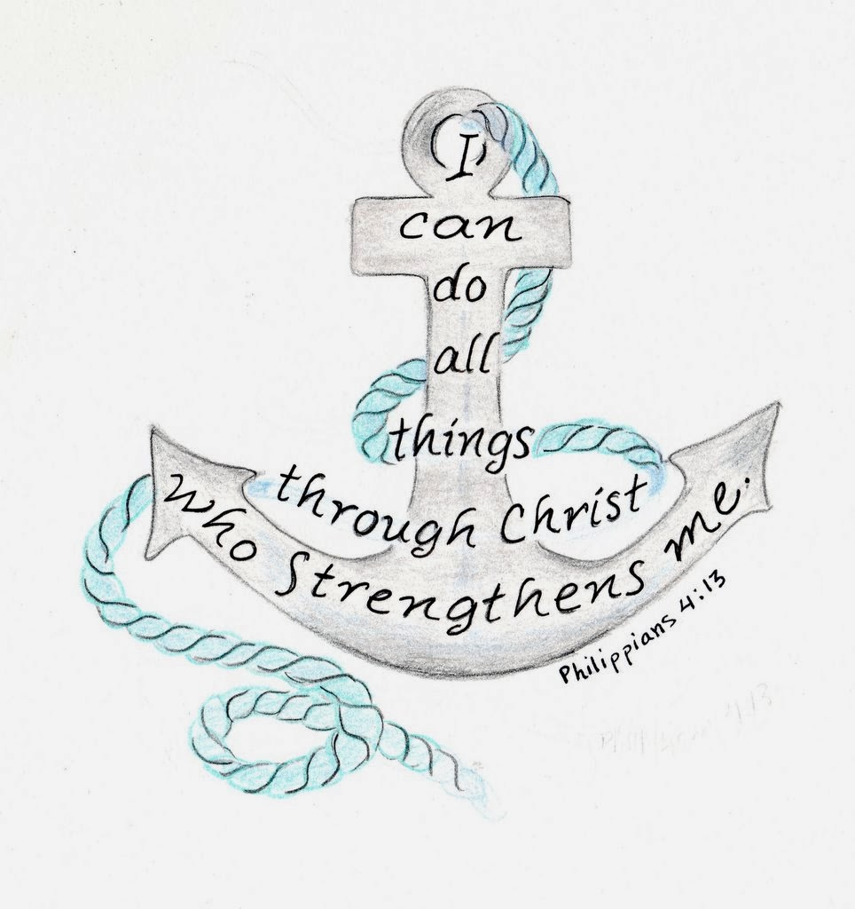 Scripture Art My Anchor
