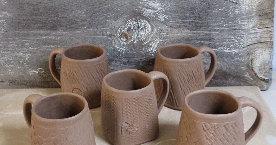 Maine Pottery Tour New Mugs from Fireside Pottery