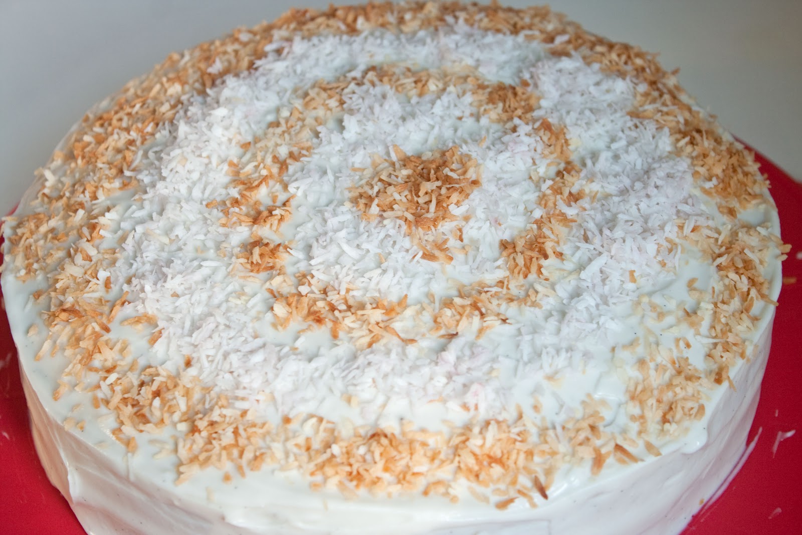 The Fresh Princess of Bon Air Vanilla Coconut Cream Cake (vegan)