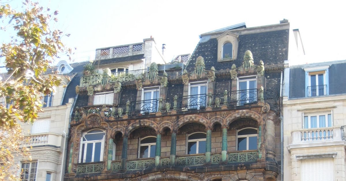 A Glimpse of Paris Art Nouveau Apartment
