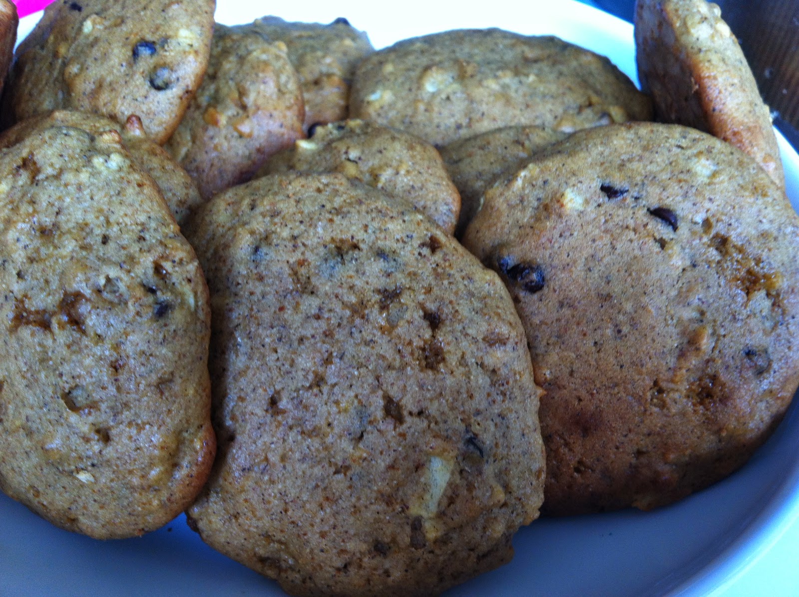 Biscotti super veloci mela cannella e gocce di cioccolato