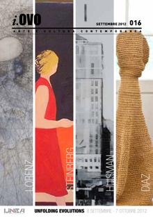 i.OVO Arte e cultura contemporanea 16 - Settembre 2012 | TRUE PDF | Mensile | Arte | Cultura
Il primo mensile tascabile di arte e cultura contemporanea.