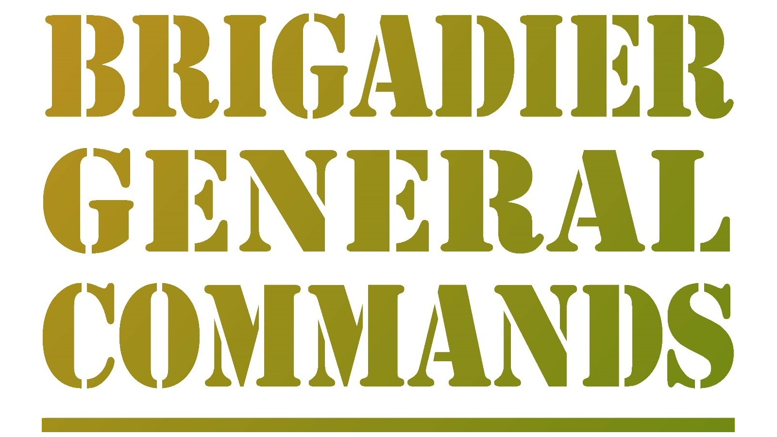 Brigadier General Commands