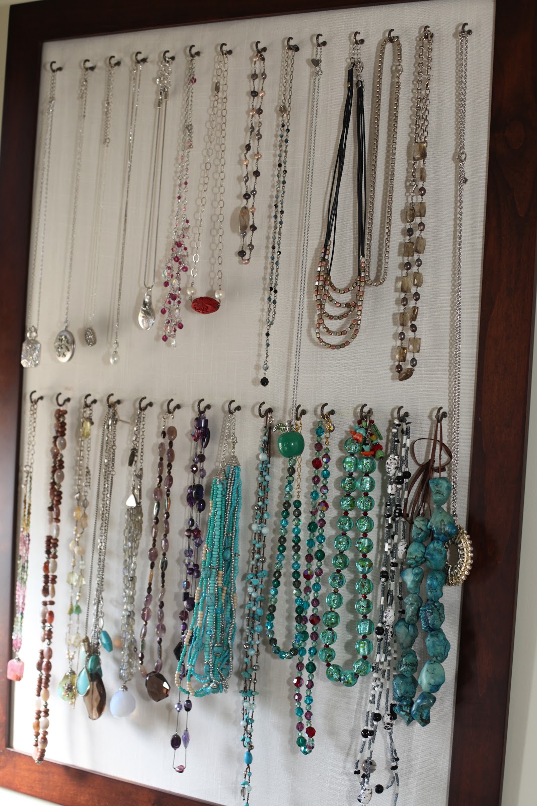 Krimey Kreations Craft DoitYourself Necklace Organizer