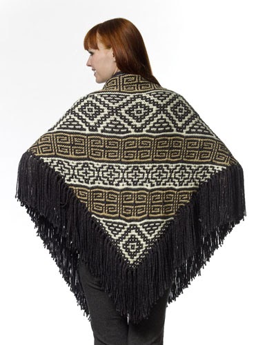 Margrets Musings: Aztec Shawl Errata