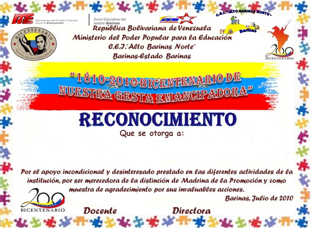 Diplomas De Agradecimiento Diplomas De Agradecimiento