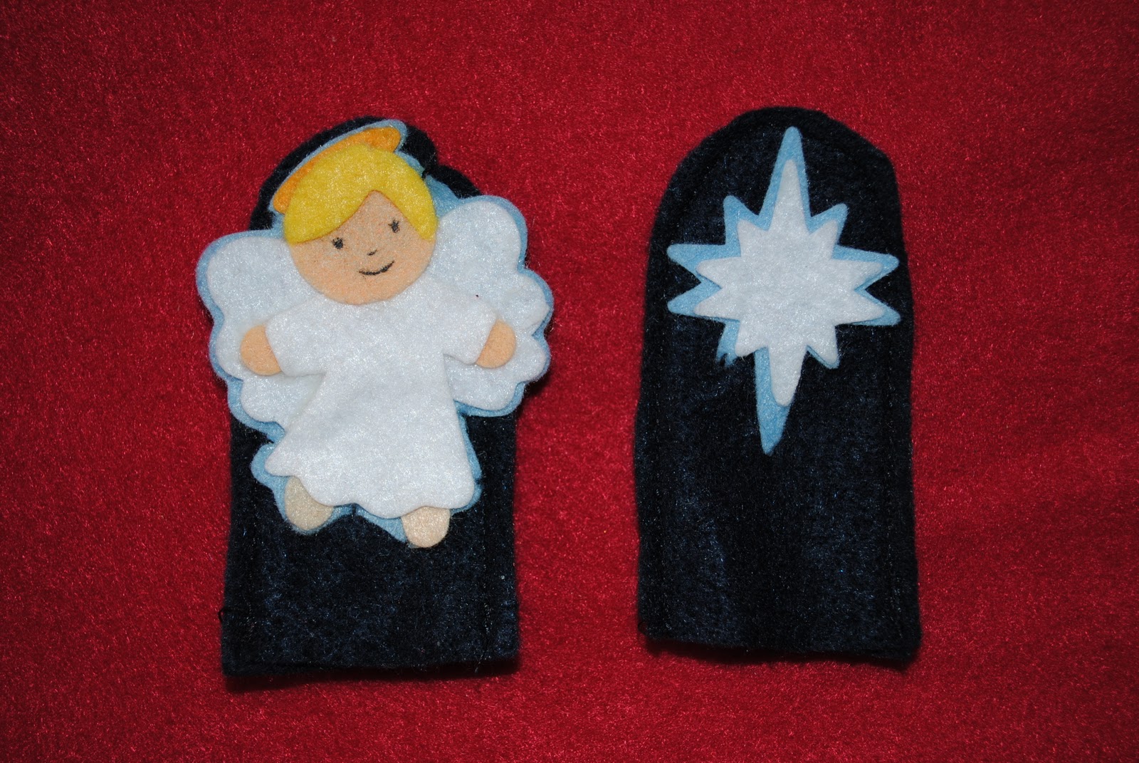 The Inspiration Thief Easy Nativity Finger Puppets