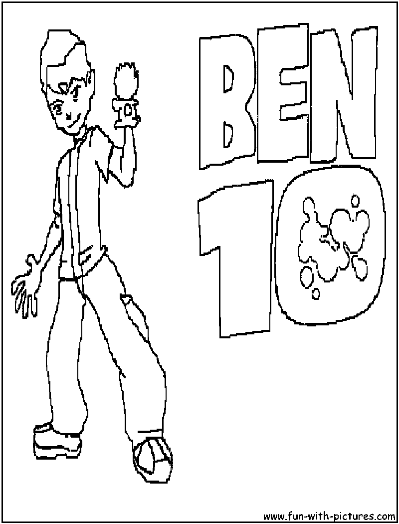 Bens Coloring Pages Alphabet : Cartoons coloring pages ben Bens Coloring Pages Alphabet : Cartoons coloring pages ben