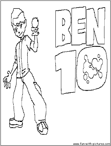 Ben 10 Coloring Pages