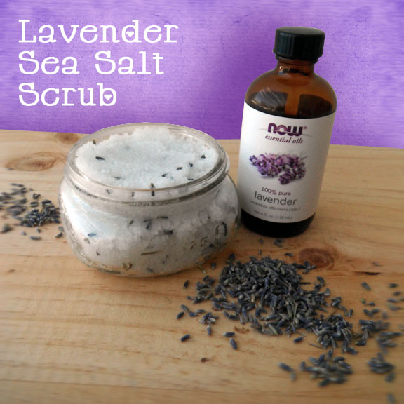 Paula Parrish Lavender Sea Salt Scrub DIY