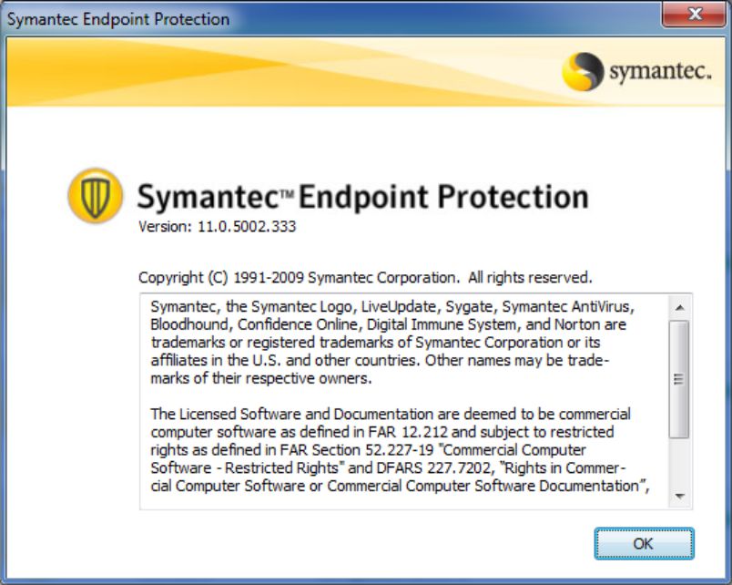 Symantec endpoint protection v11.0.790.1230 retail zwt