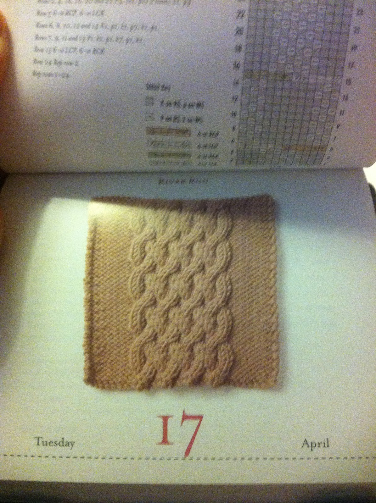 Jenns Yarn Addiction: Vogue Knitting Stitch a Day Calendar!