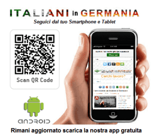 Seguici dal tuo smartphone