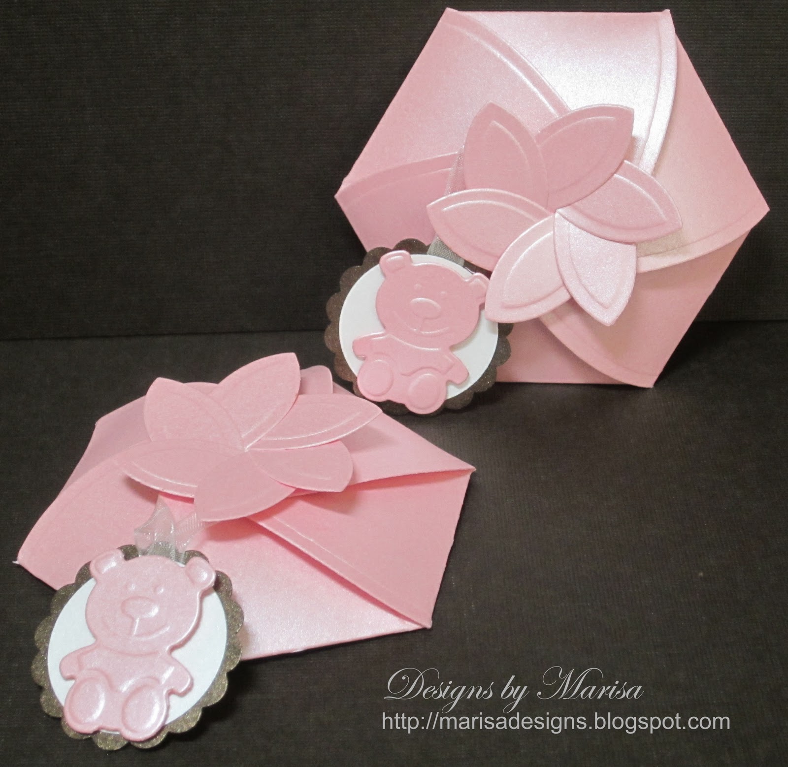 Designs by Marisa Baby Shower Party Favor Boxes