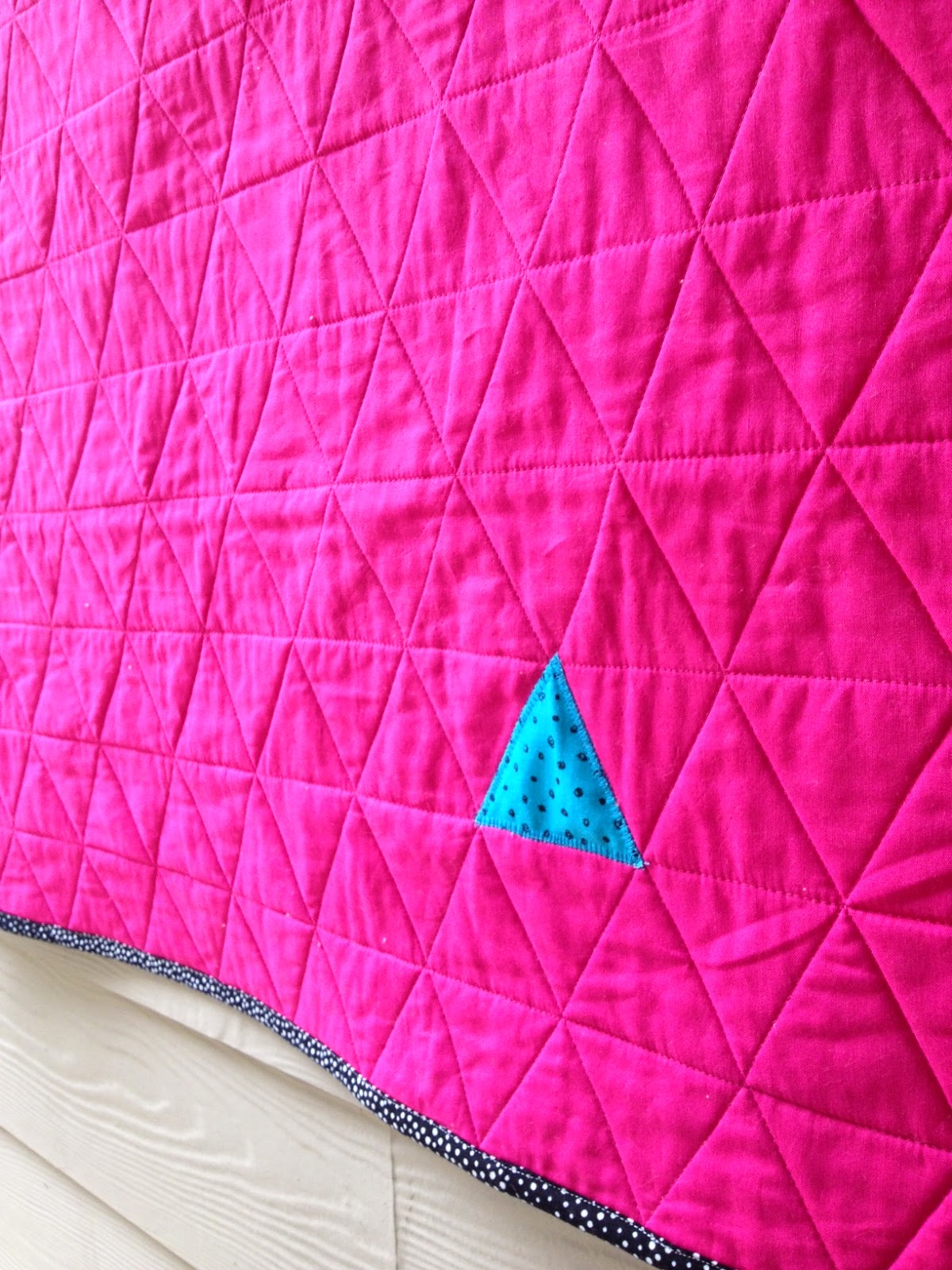 Studio Dragonfly Hot Pink Holiday Quilt