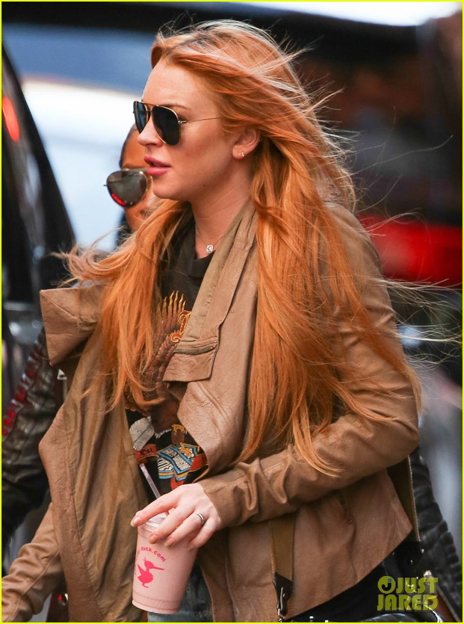 Celeb Diary: Lindsay Lohan in New York