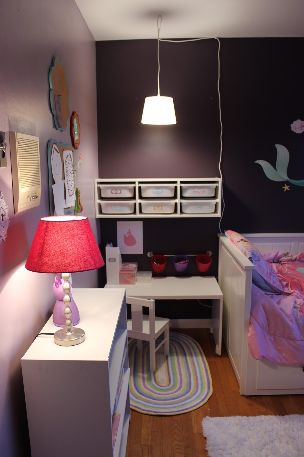 Organizing for Six My Daughter's Room Clean & Organized