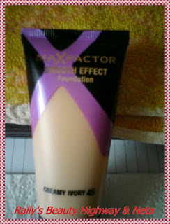 Foundation, Max Factor, Review